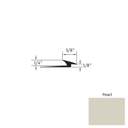 Johnsonite Pearl Vinyl Moulding / Trim