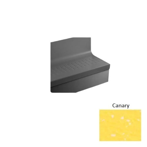 Johnsonite Canary Raised Square Rubber Moulding / Trim