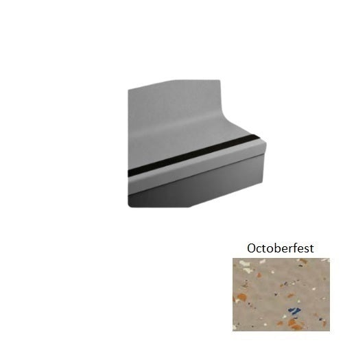 Octoberfest Rice Paper Rubber Stair Tread with Riser