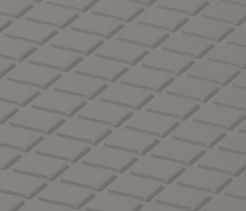 Johnsonite Peppercorn Diamond Solid Color Rubber Tile