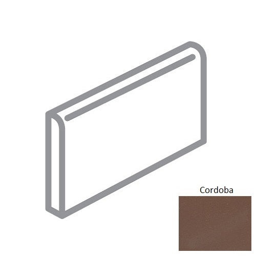 Metropolitan Cordoba 6" x 6" Bullnose Trim