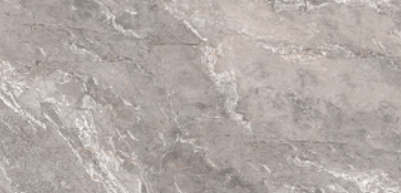 Perpetuo Eternal Grey Flat Ceramic Tile - Satin - 12" x 24"