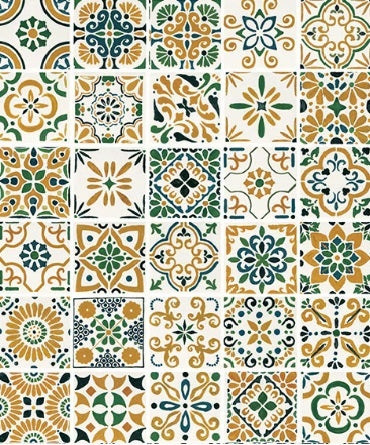 Cotto Revival Marbella Ceramic Tile - Glossy - 4" X 4"