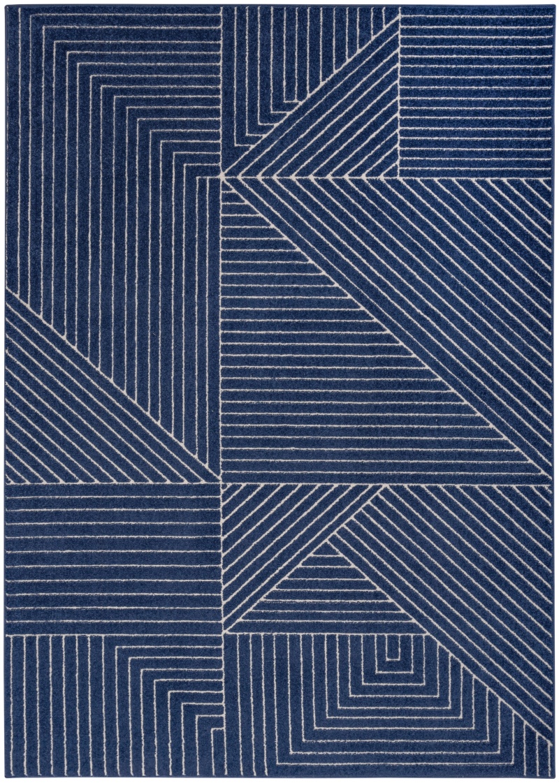 Calvin Klein Balance Navy/Ivory Area Rug