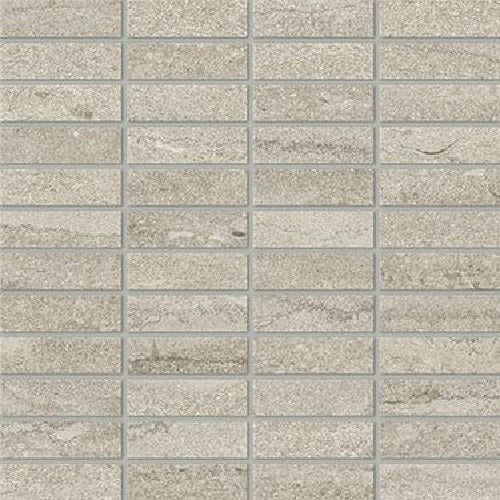 Terrava Vein Cut Vapor Porcelain Mosaic - 1" X 3" - Matte