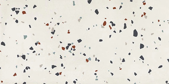 Color Story Floor Designer White Speckled Porcelain Tile