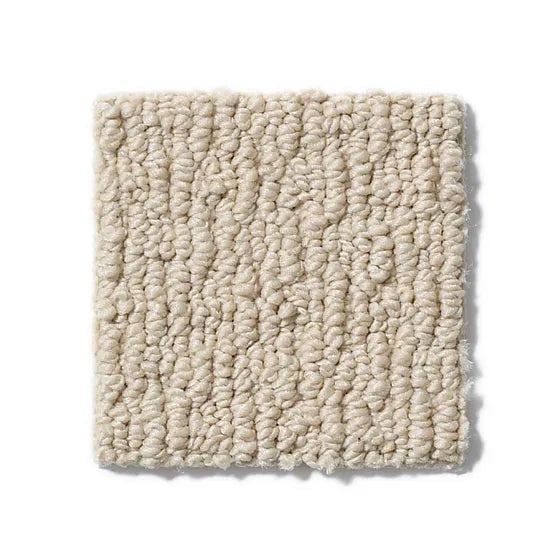 Casual Mood Calm Cream Nylon Carpet - Pattern