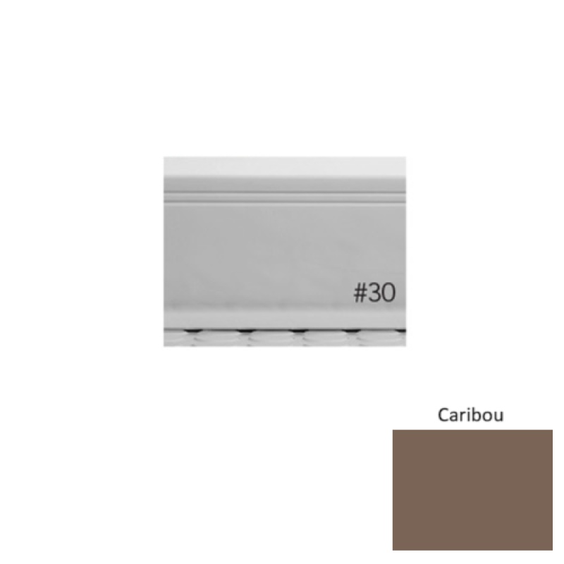 Pinnacle Plus #30 Sketch Caribou Rubber Coil Wall Base - 4" X 120 Ft