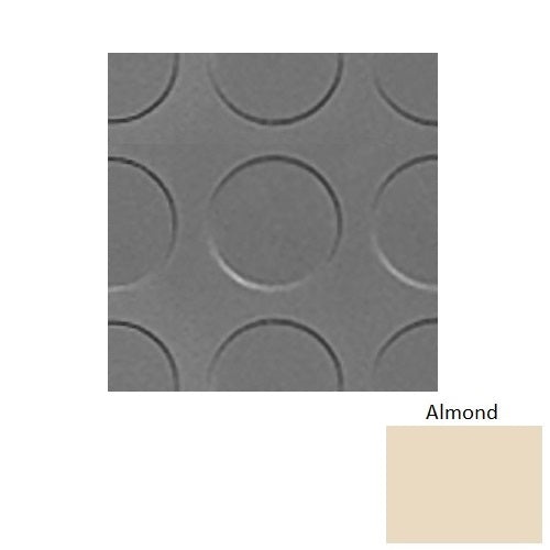 Flextones Almond Rlt Radial Low Profile Rubber Tile