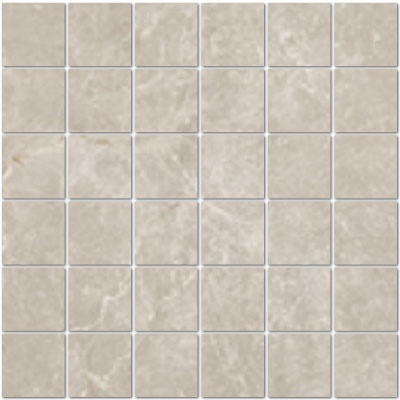 Berliner Sand Porcelain Mosaic - 2" X 2" - Matte