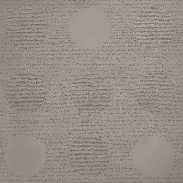 Johnsonite Cement Tic Tac Toe Circulinity Rubber Tile - Textured - 24" X 24"