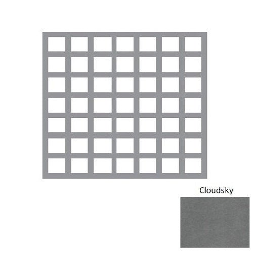Sky Cloudsky Porcelain Mosaic - 2" X 2" - Honed