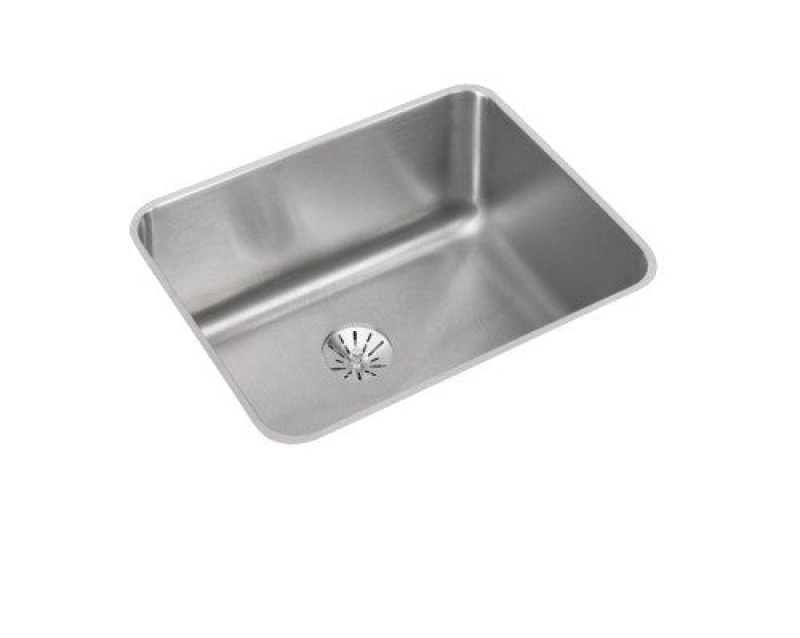 Elkay Lustertone Classic Stainless Steel Undermount Single Bowl Kitchen Sink