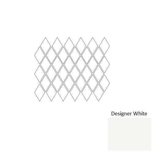 Color Story Mosaic Designer White Ceramic Mosaic