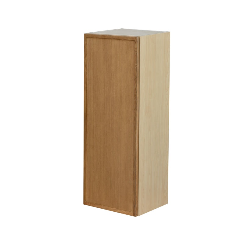 Shady Oak Slim Shaker Wood Kitchen Wall Cabinet - 15" X 12" X 42" (Assembly Required) - Oak