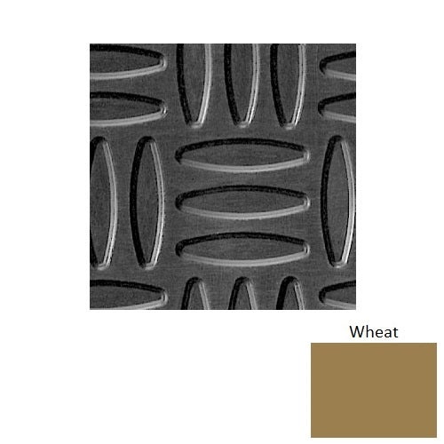 Flextones Wheat Wv Weave Rubber Tile - Textured - 18" x 18"