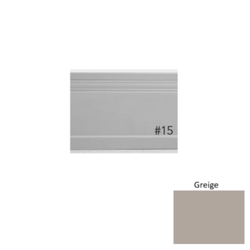 Pinnacle Plus #95 Invent Greige Rubber Coil Wall Base - 5 1/2" X 60 Ft