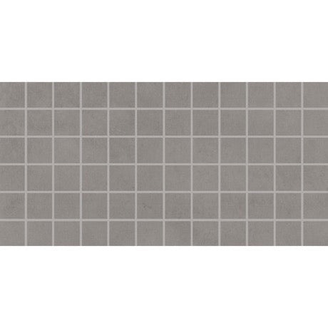 Portfolio Ash Gray Ceramic Mosaic - 2" x 2" - Matte