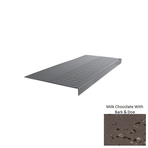 Spextones Milk Chocolate Rubber Stair Tread