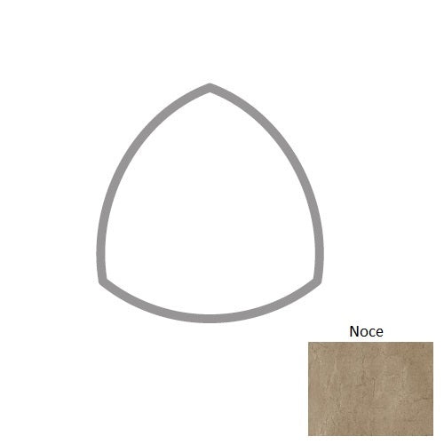 Marfil Noce Porcelain Wall Trim - 1" X 1" Beak Corner - Matte