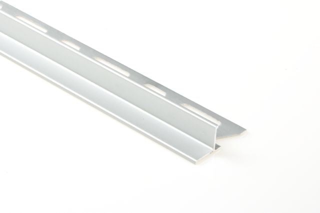 Indec Metal Tile Edging Trim - Satin Anodized Aluminum