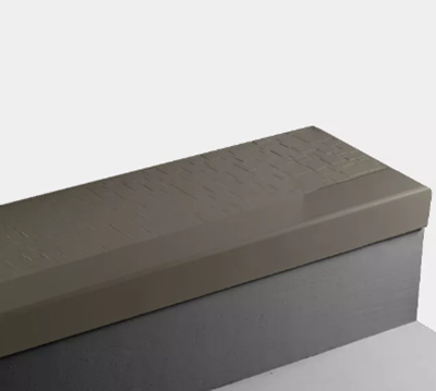 Boxwood Cubis Rubber Stair Tread Trim