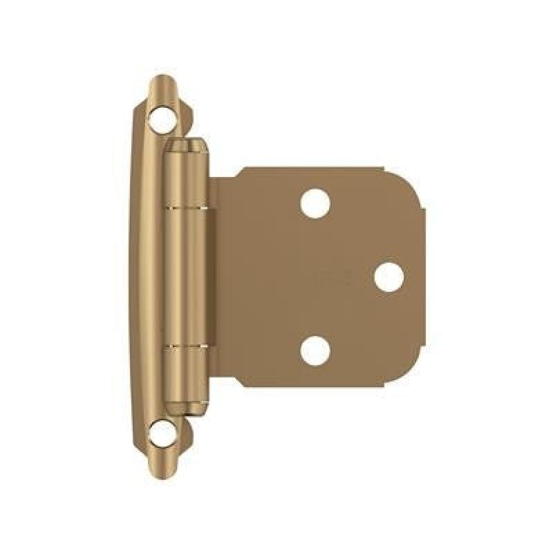 Bpr7629cz Champagne Bronze Steel Face Frame Self Close Spring Cabinet Hinge - Variable Overlay - Champagne Bronze