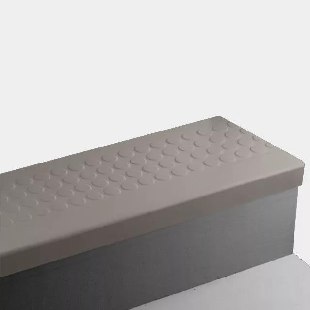 Johnsonite Toast Raised Round Rubber Moulding Trim