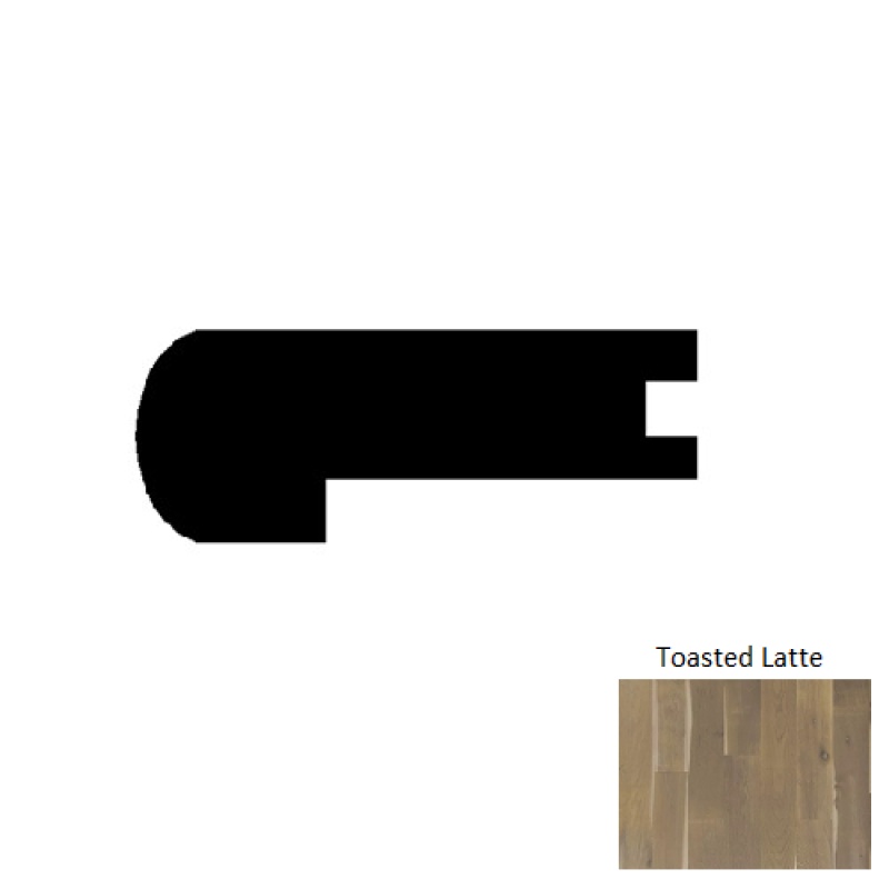 Cottage Manor Toasted Latte Hardwood Flush Stair Nose