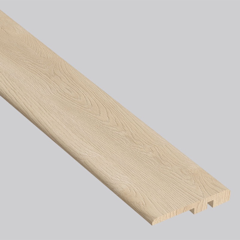 Everlife Lvt Shorecliffs Schertz Oak Luxury Vinyl Moulding / Trim - 1.5" X 94" End Cap - Low Gloss