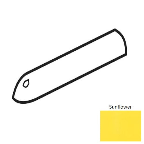 Color Wheel Classic Sunflower Ceramic Wall Trim