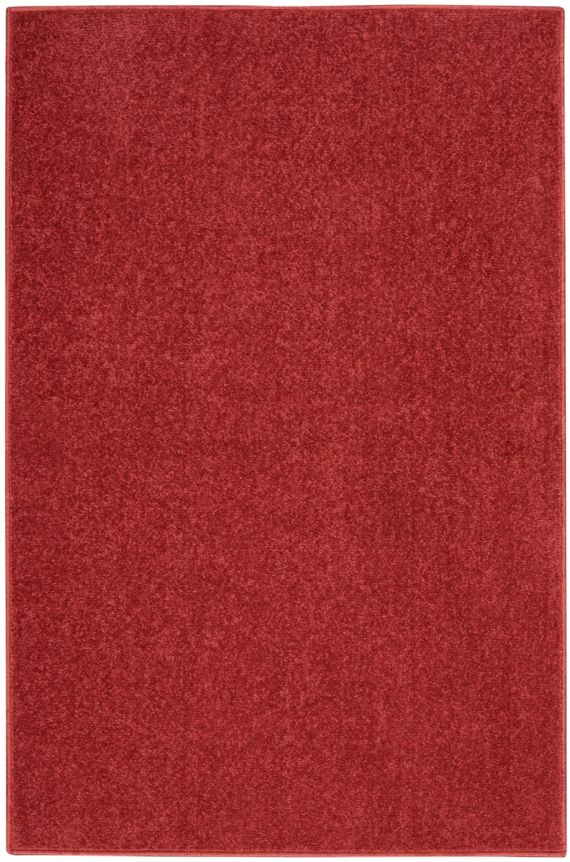 Brick Red Outdoor Area Rug 2 Ft x 4 Ft