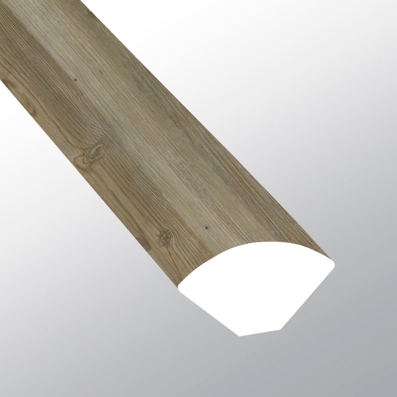 Xl Prescott Brookings Luxury Vinyl Moulding / Trim - 0.64" X 94" Quarter Round - Low Gloss