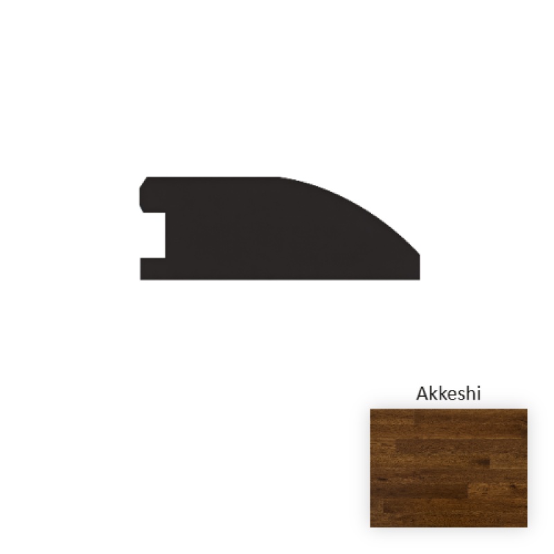 Mizunara Woods Akkeshi Hardwood Moulding / Trim - 2" X 90" Reducer - 2" X 90"