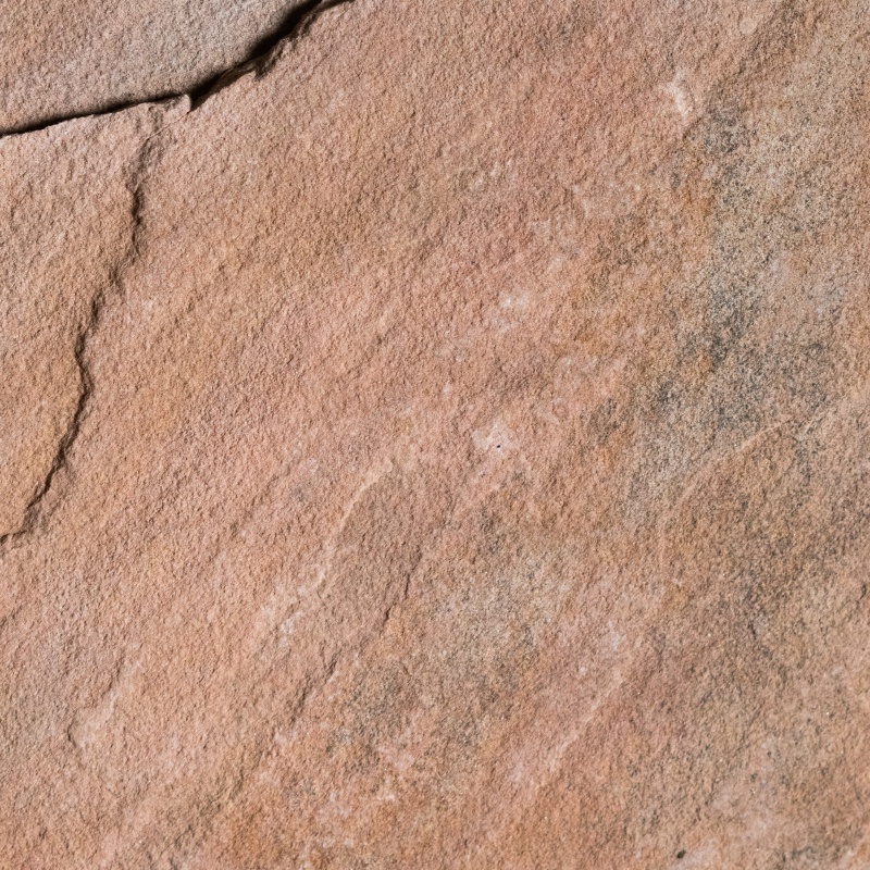Radiant Red Sandstone Tile - Split Edge