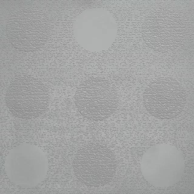 Johnsonite Platinum Tic Tac Toe Circulinity Rubber Tile - Textured - 24" X 24"