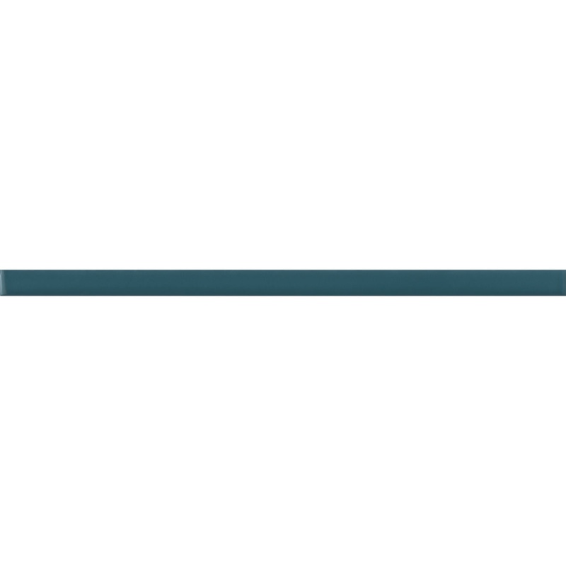 Sorrento Azzurro Ceramic Wall Trim - 1/2" X 12" Jolly - Glossy