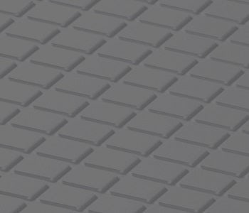 Johnsonite Black Diamond Solid Color Rubber Tile