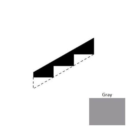 Flextones Gray Rubber Stringers