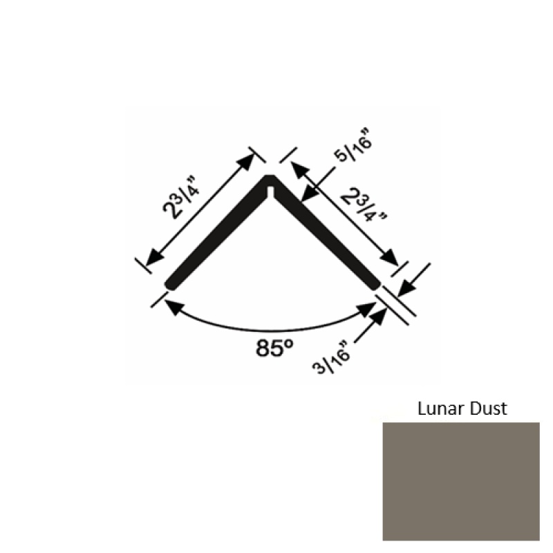 Solid 19Xtr Lunar Dust Rubber Corner Guard