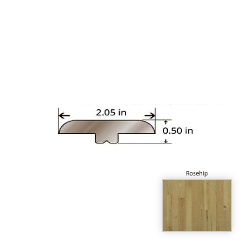 Organic 567 Oak Rosehip Hardwood Moulding / Trim - 84.25" T Molding - Nu Oil