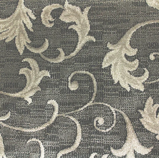 Patina Apollo Black Polypropylene Carpet - Pattern