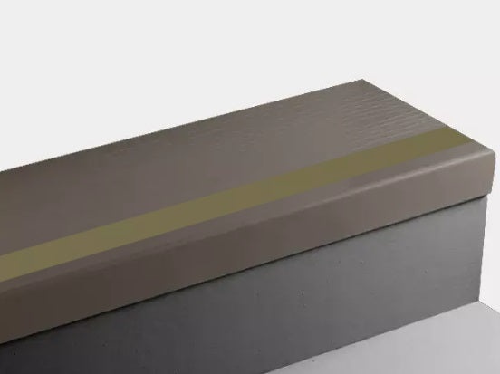 Johnsonite Poetry Plum Bamboo Rubber Stair Tread