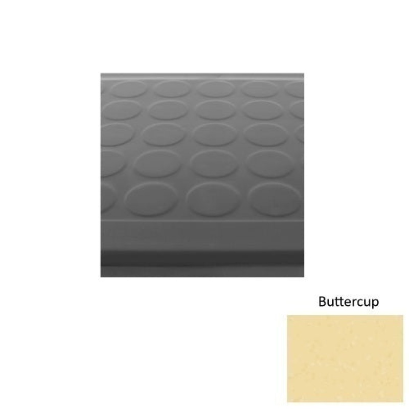 Symmetry 92 Buttercup Rubber Stair Tread with Kevlar