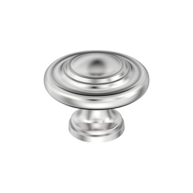 Inspirations Zinc Cabinet Knob - Polished Chrome