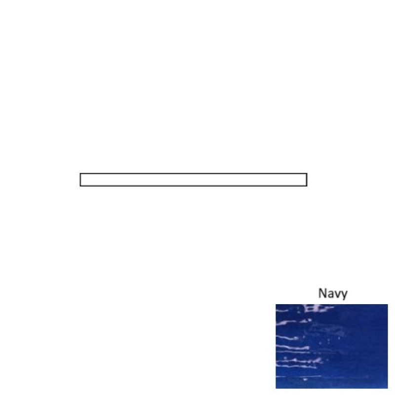 Joyful Navy Ceramic Wall Trim