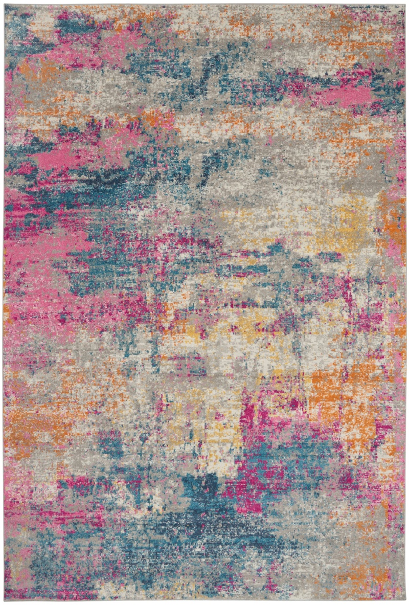 Passion Psn36 Ivory Multicolor Area Rug