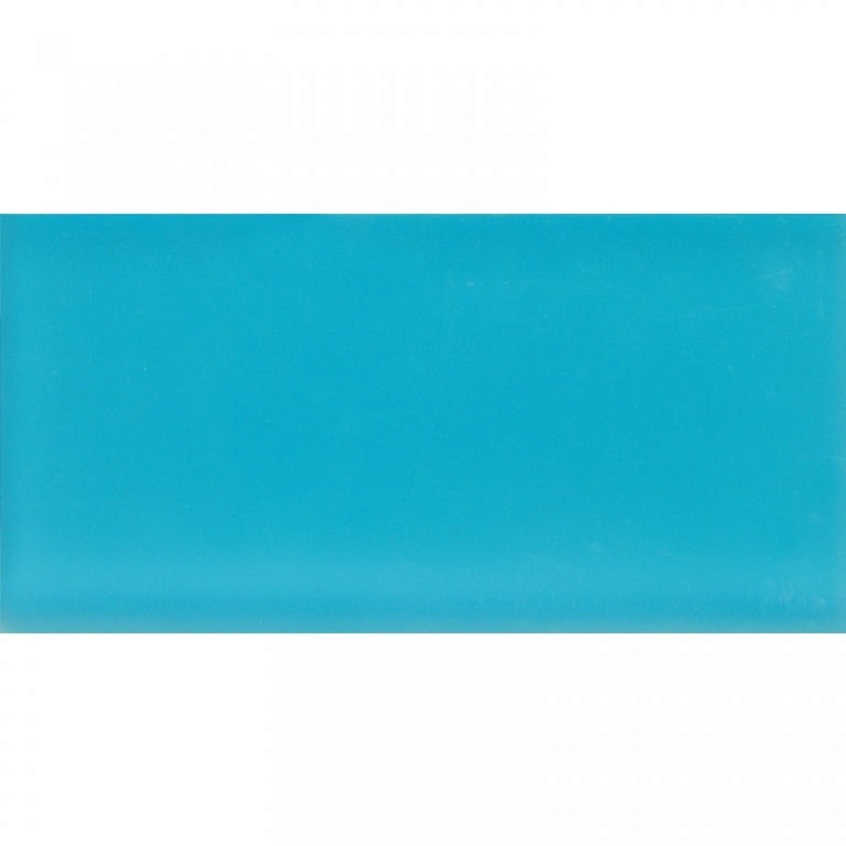 Color Palette Turquoise Glass Tile - Matte