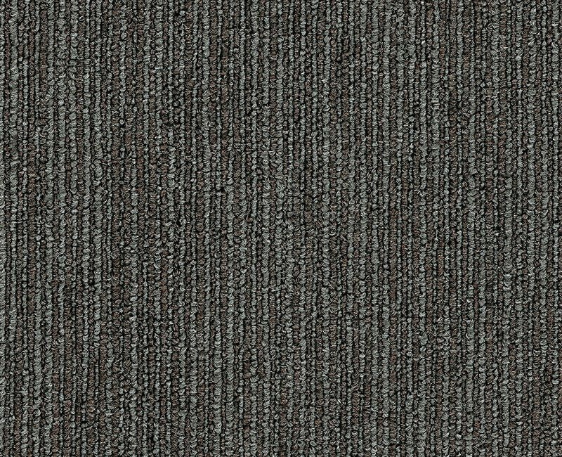 Clearance Sale! Flattery Black / Gray Nylon Carpet Tile - Pattern - 24" X 24"