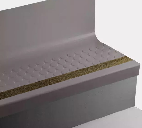 Johnsonite Ganache Raised Round Rubber Moulding Trim
